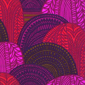 Marimekko Vuorilaakso Papierservietten 33x33 cm 20 Stk. rot, pink, violett