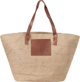 Rosemunde Tragetasche B0348 Höhe 36 cm, Breite 60 cm, Tiefe 15,5 cm natur
