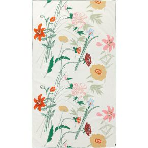 Marimekko Puutarhakutsut (Garteneinladung) Tischdecke 140x250 cm weiß, grün, orange, beige