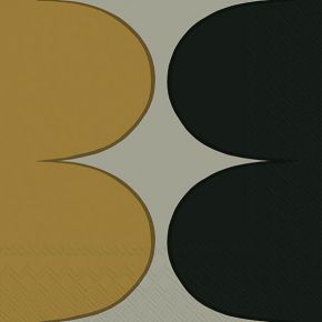 Marimekko Härkä (Stier) Papierservietten 33x33 cm 20 Stk. cremeweiß, weinrot, puder, ton
