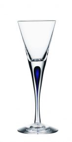 Orrefors Intermezzo blau Schnapsglas 6 cl