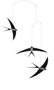 Flensted Mobiles Fliegende Schwalben 3