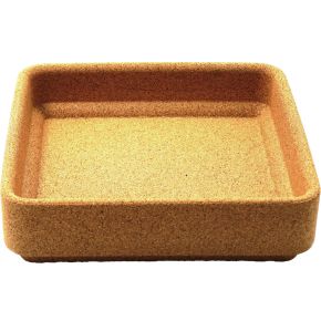 Born in Sweden Korkschale für Stumpastaken Kerzenständer für 9 Kerzen natur 22,5,5x22,5 cm