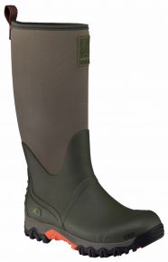 Viking Footwear Unisex Gummistiefel Neoprenfutter grün, orange Falk Neo