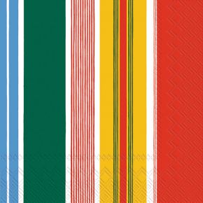 Marimekko Paraati (Parade) Papierservietten 33x33 cm 20 Stk. mehrfarbig
