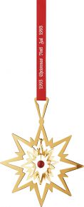 Georg Jensen Weihnachten 1993 / 2023 Mobile Stern gold